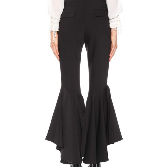 Ellery crêpe flared pants.